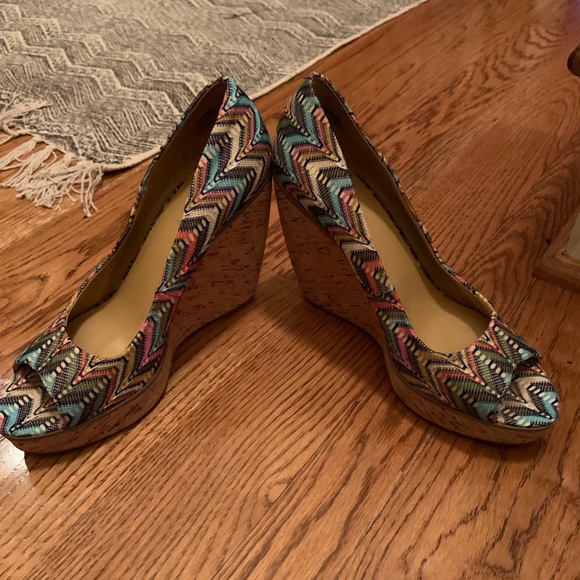 Nine West Bohemian wedges - Picture 5 of 7
